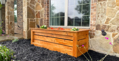 DIY Planter Box scaled