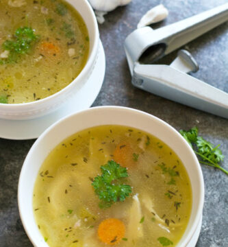 Homemade Chicken Soup 1