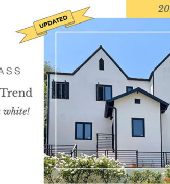 black white trend header