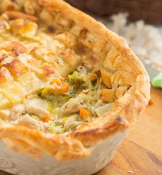 Easy Chicken & Leek Pie 3 chicken leek pie 19