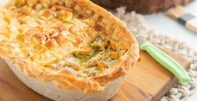 chicken leek pie 19