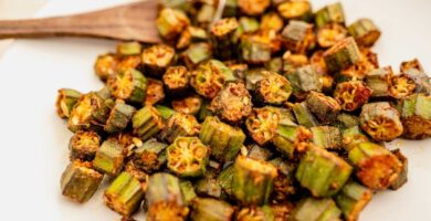 Easy and Tasty Roasted Okra Recipe 25 okra recipe 1