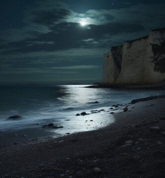 Dover Beach Poem by Matthew Arnold Visual Representation