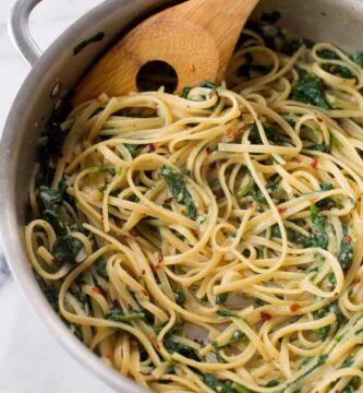 Easy 20 minute Vegan pasta1 768x1075