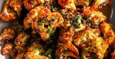 GarlicParmesanCauliflower Sqaure