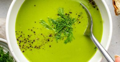 Green Pea Soup FromMyBowl 12