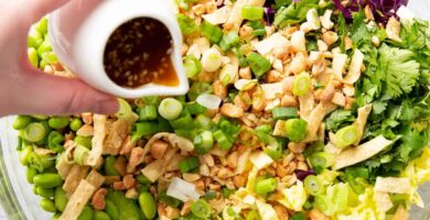 The BEST Asian Chopped Salad Cabbage 12 IG Asian Salad 9 1