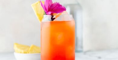 Pineapple Orange Rum Punch 6