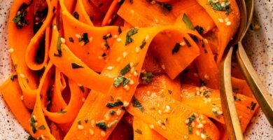 Raw Carrot Salad FromMyBowl 8