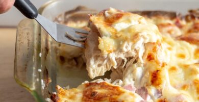 Chicken Cordon Bleu Casserole - Low Carb, Keto, Easy (VIDEO) 68 chicken cordon bleu casserole 1