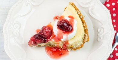 homemade cheesecake filling