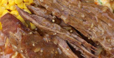 instant pot round steak and gravy scaled