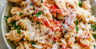 Boursin Cheese Baked TikTok Pasta 23 scaled