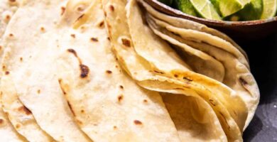 Easy Homemade Flour Tortillas 1