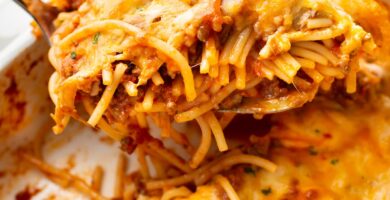 baked spaghetti recipe 1