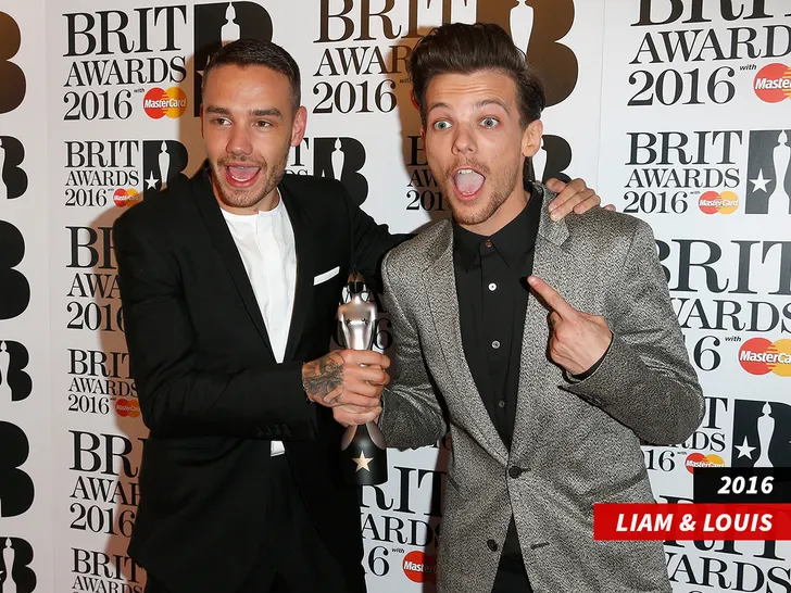 Louis Tomlinson Liam Payne under Getty drag