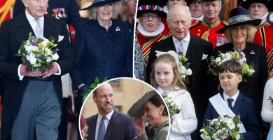 King Charles and Queen Camilla make unprecedented move for annual Easter tradition