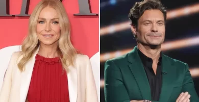 Kelly Ripa Exposes Ryan Seacrest's 'Fixed' Wardrobe Malfunctions Reside On Air 4 Kelly Ripa Exposes Ryan Seacrest's 'Constant' Wardrobe Malfunctions Live On Air