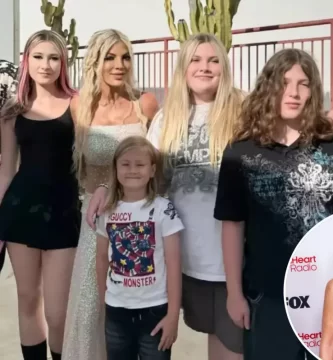 Tori Spelling and 4 of her children hospitalized after car accident in California