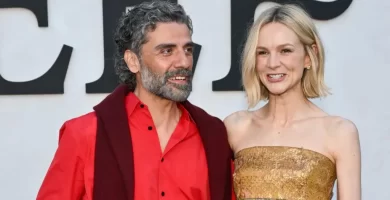 Carey Mulligan and Oscar Isaac from Beef on their season 2 fight scene