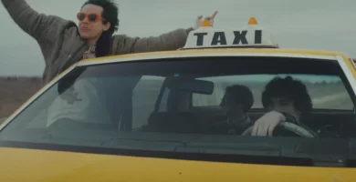 A scene from the Green Day movie 'New Years Rev'