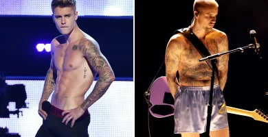 Justin Bieber underwear on stage: good genes or good doctors?!