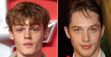 Tom Hardy looks so much like his 18-year-old son in bizarre red carpet photos