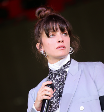 Noga Erez performs at Coachella.