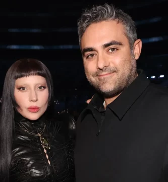 Lady Gaga celebrates the end of her tour by partying with her fiancé Michael Polansky at the LES