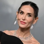Demi Moore attends the 2026 Vanity Fair Oscar Party hosted by Mark Guiducci at Los Angeles County Museum of Art on March 15, 2026 in Los Angeles, California.