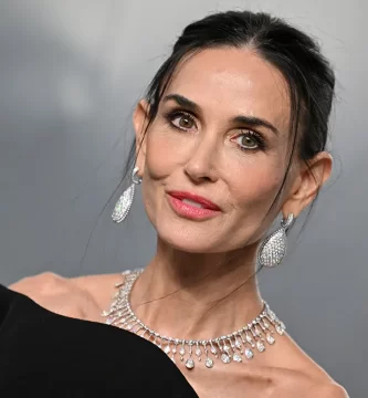 Demi Moore attends the 2026 Vanity Fair Oscar Party hosted by Mark Guiducci at Los Angeles County Museum of Art on March 15, 2026 in Los Angeles, California.