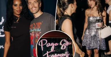 Behind the scenes of Page Six's star-studded '90s party at Temple Bar NYC