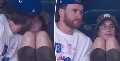 'Summer House' Stars Amanda Batula and West Wilson Kiss and Hold Hands at Yankees Game