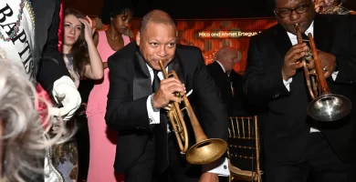 Jazz legend Wynton Marsalis honored at Jazz at Lincoln Center gala before retiring next year