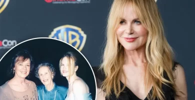 Nicole Kidman recalls learning of her mother's death at the Venice Film Festival