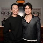 Beef creator Lee Sung Jin and star Charles Melton in season 2