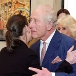 King Charles supported by Lady Sarah Chatto as he honors Queen Elizabeth on the eve of her 100th birthday