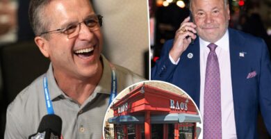 Andrew Murstein, Bo Dietl welcome new Giants coach John Harbaugh to New York