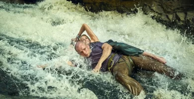 Charlize Theron and Taron Egerton face off