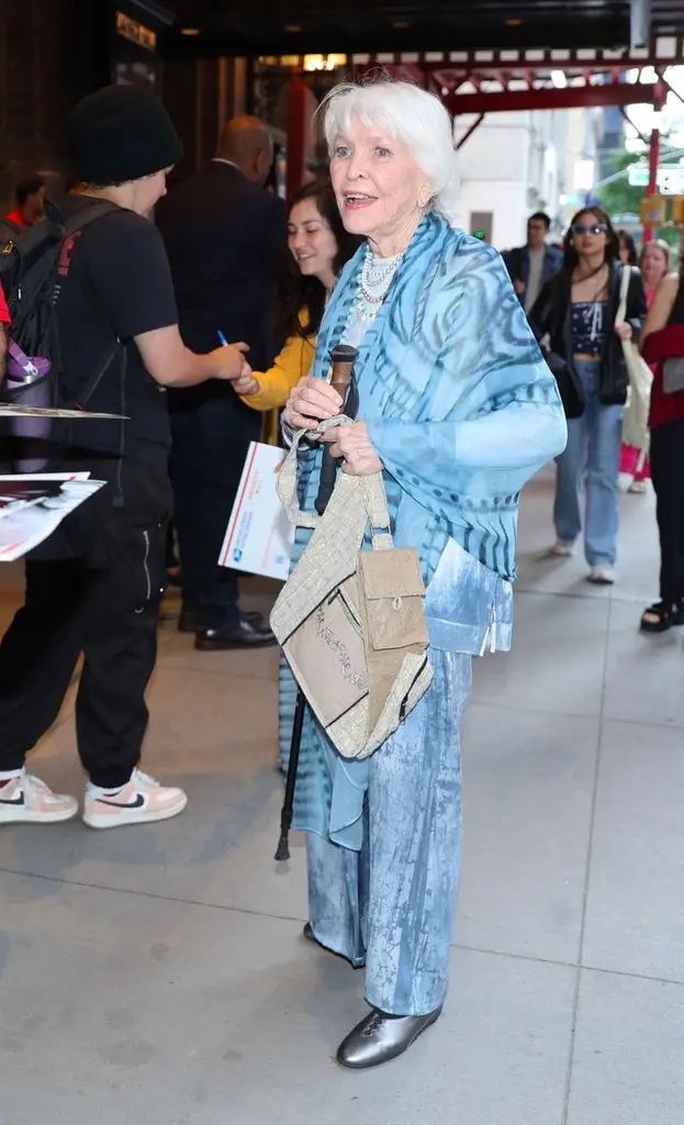 Ellen Burstyn walking