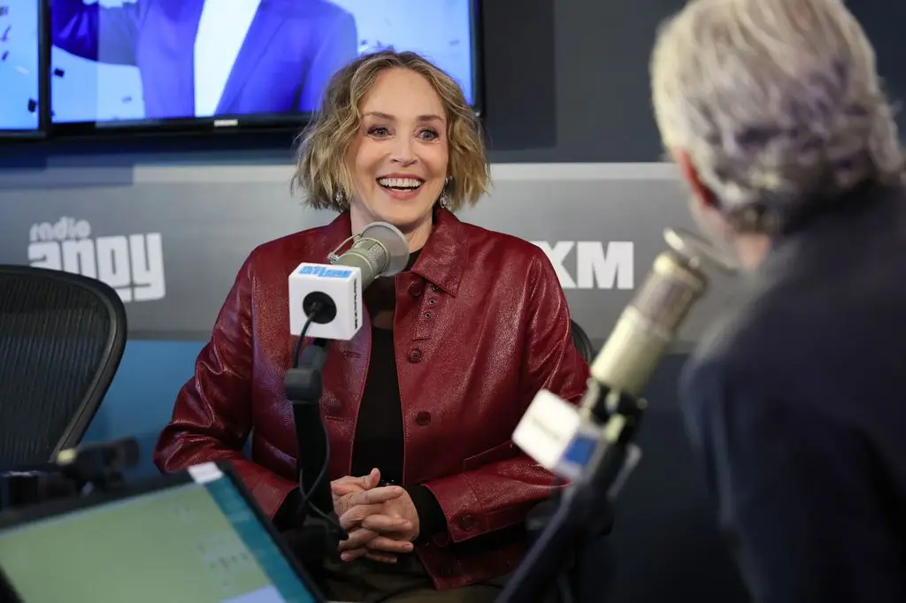 Sharon Stone Names Her Shocking Decide for Finest Kisser in Hollywood – and It is Not Who You Assume 3 Sharon speaks with Andy Cohen during his visit to SiriusXM
