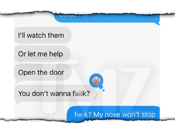 Alleged texts between Taylor Frankie Paul and Dakota Mortensen