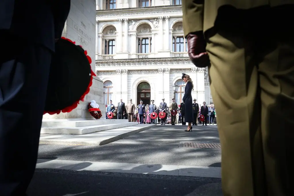 Princess Kate attends the Anzac Day ceremony in London