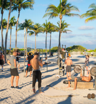 A new study reveals that Miami is the fourth most "muscled" city in the United States.