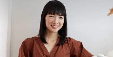 “I do online personal training sessions several times a week and my evening yoga ritual. I try to incorporate movement into almost every aspect of my life”