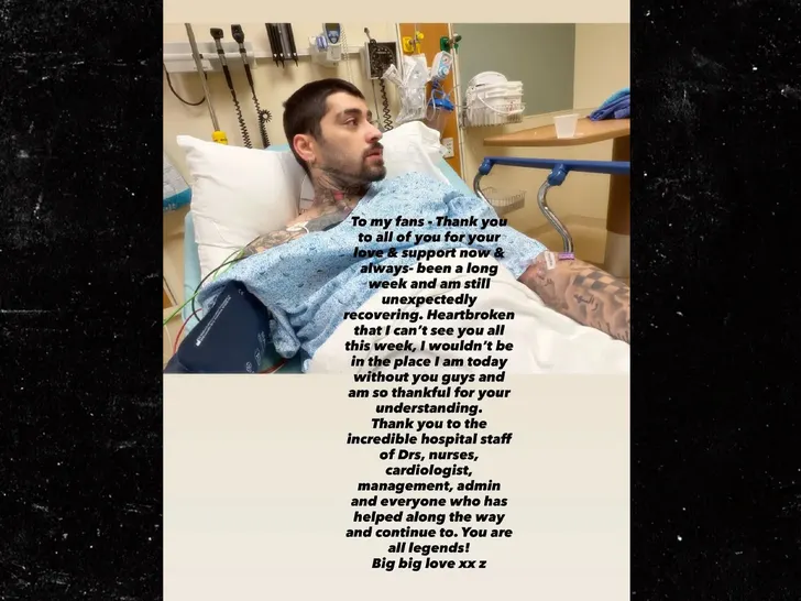 Zayn Malik in treatment