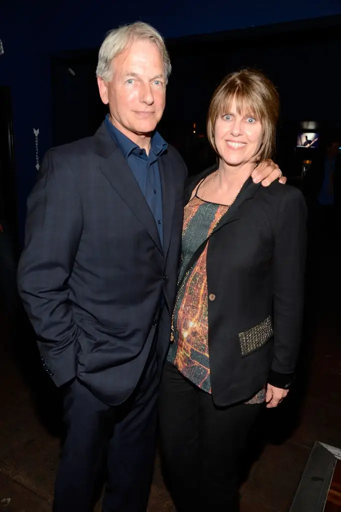 Actor Mark Harmon (L) and his wife, actress Pam Dawber, attend the Rolling Stones performance at Echoplex on April 27, 2013 in Los Angeles, California. The Rolling Stones played a surprise concert tonight in Los Angeles at the Echoplex - leading up to the launch of their "50 and over" tour on May 3, 2013 at the STAPLES Center in Los Angeles