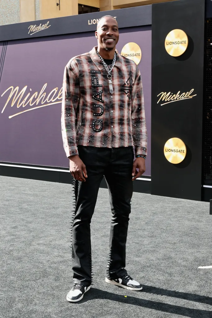 Dwight Howard attends the "Michael" first