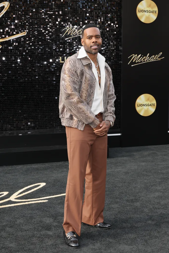 Mario attends the "Michael" first