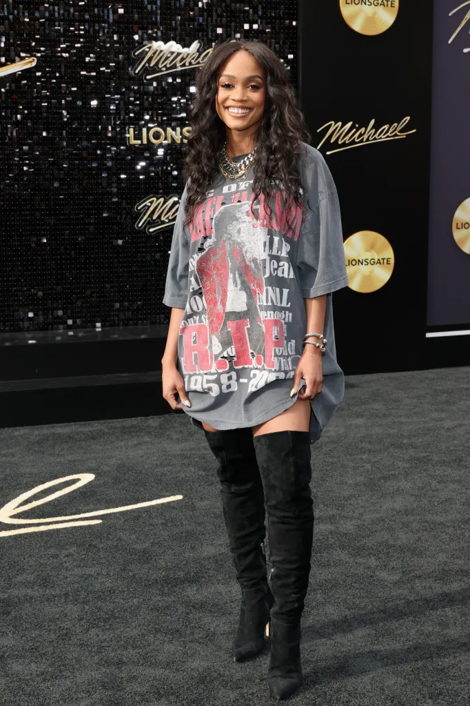Rachel Lindsay attends the "Michael" first